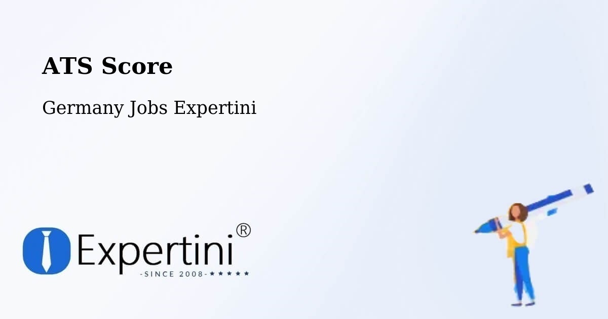 Resume ATS Score & Job Description Match Tool – Maisach - Germany Jobs Expertini
