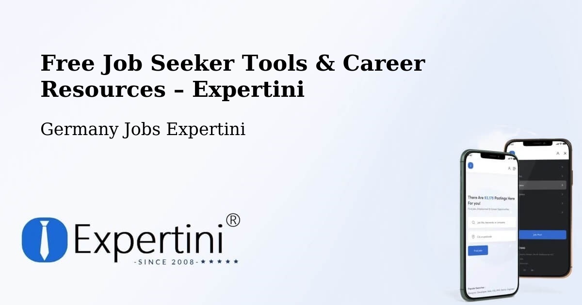 Free Job Seeker Tools & Career Resources – Maisach - Maisach, Germany Jobs Expertini