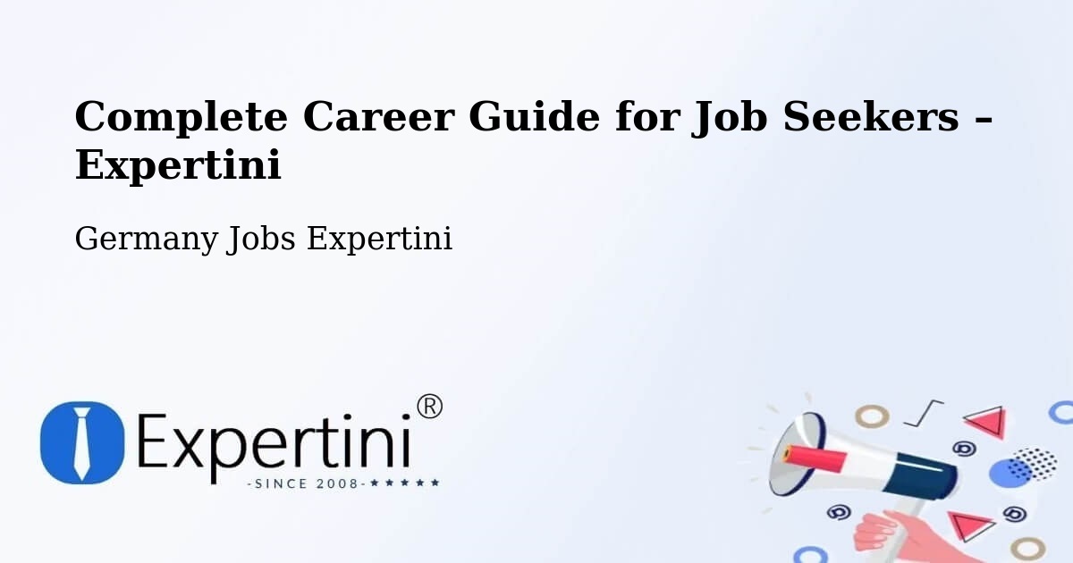 Career Guide for Job Seekers – Maisach - Maisach, Germany Jobs Expertini