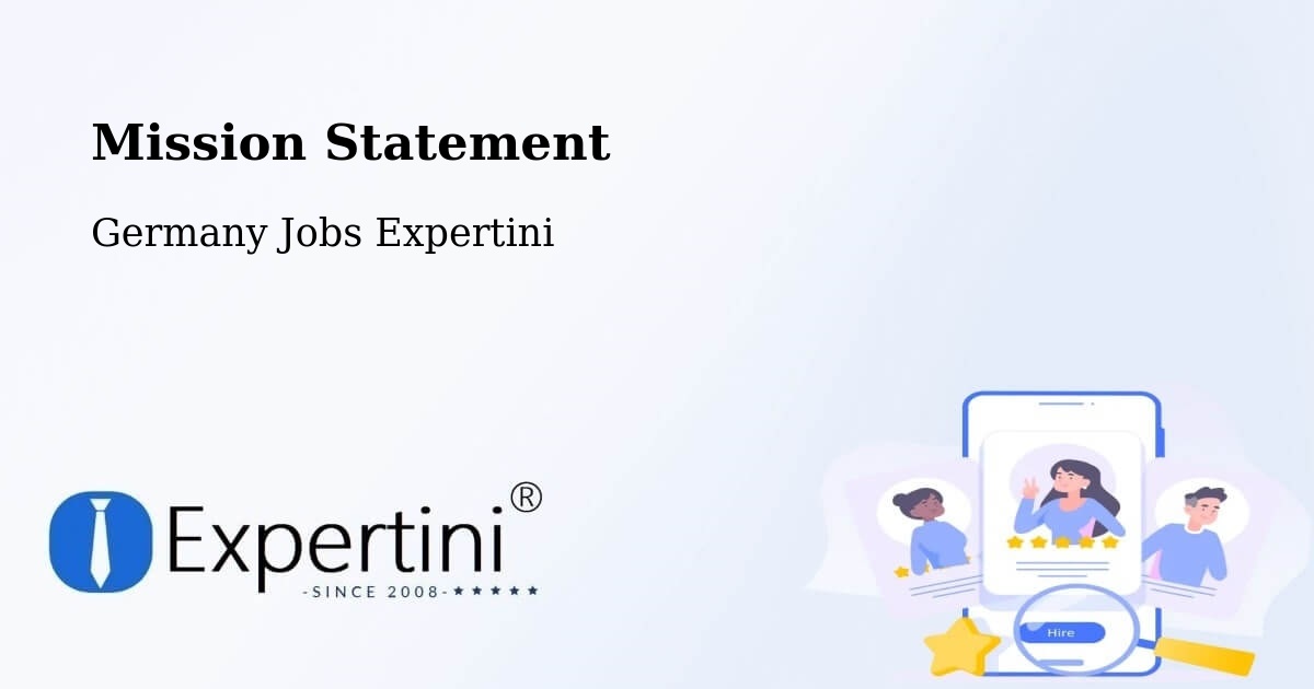 Corporate Mission – Maisach - Germany Jobs Expertini